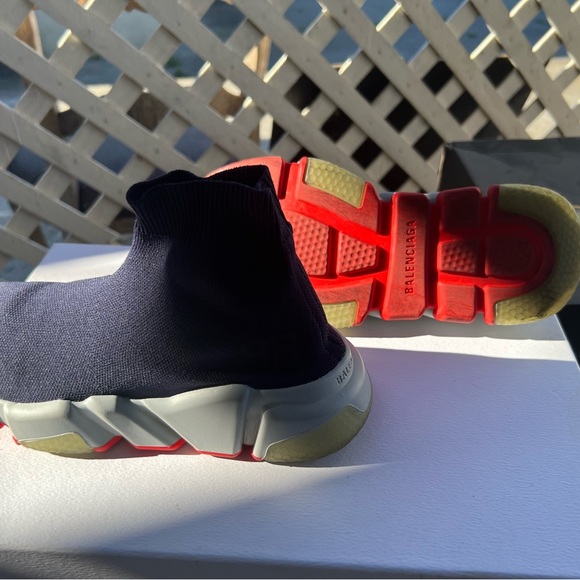 Balenciaga speed trainers navy blue - Picture 5 of 8